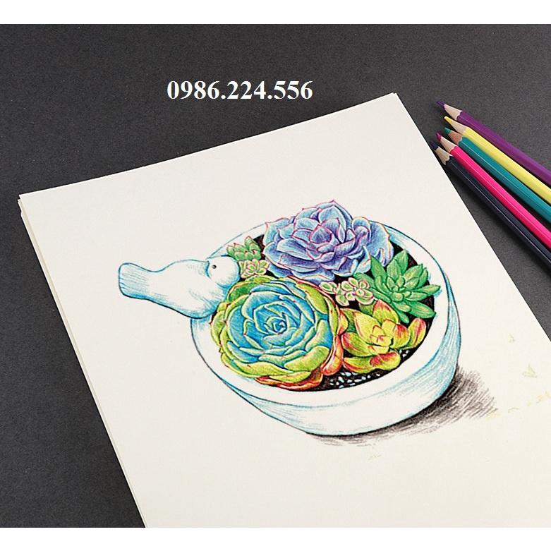 Giấy bìa cứng trắng 300 gramhộp quà A5