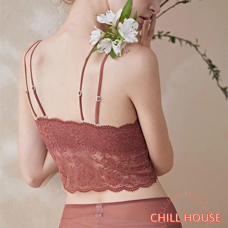 MẪU MỚI-Áo Bra Ren Hoa 4 Khuy Cao Cấp Siêu Sexy - CHILLHOUSE