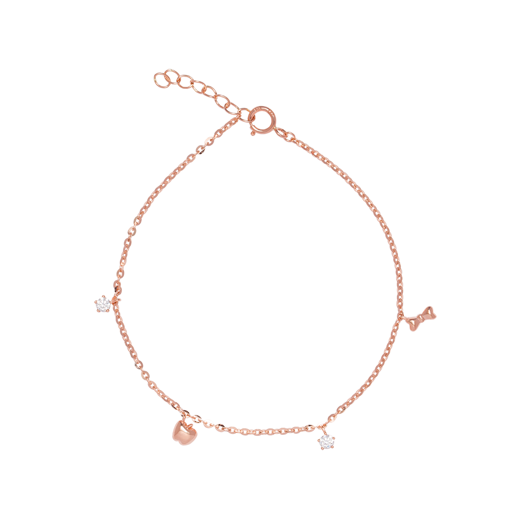 Lắc tay vàng 14k LLF137 Huy Thanh Jewelry
