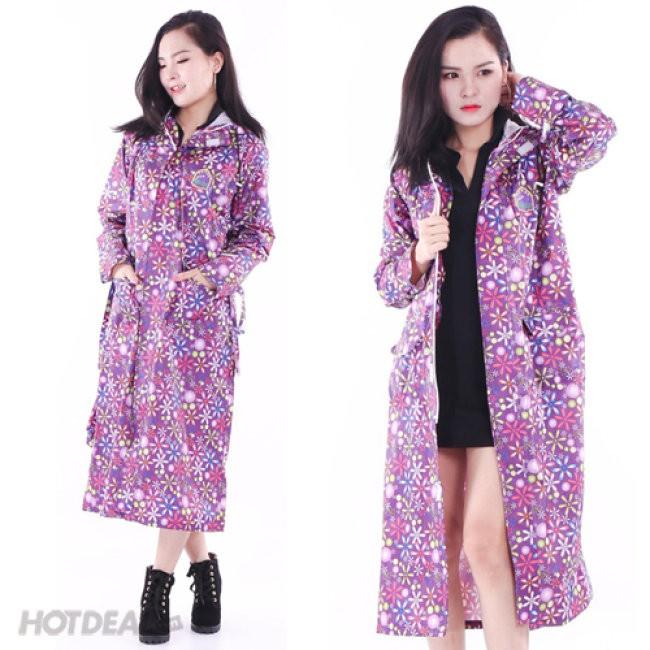 Áo mưa măng tô siêu nhẹ
