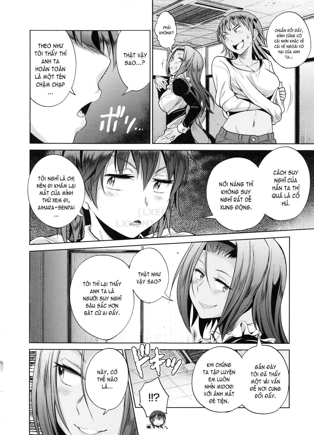 những cô nàng ở clb bóng vợt + sau 2 năm chapter 13 15