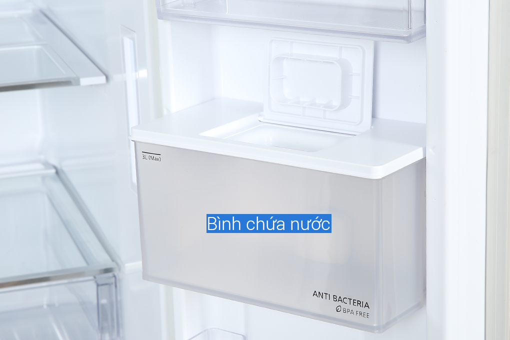 Tủ lạnh Panasonic NR-CW530XMMV 3 cửa 495 Lấy nước ngoài, Làm đá tự động, Hàng chính hãng, chỉ giao Tại Hà Nội