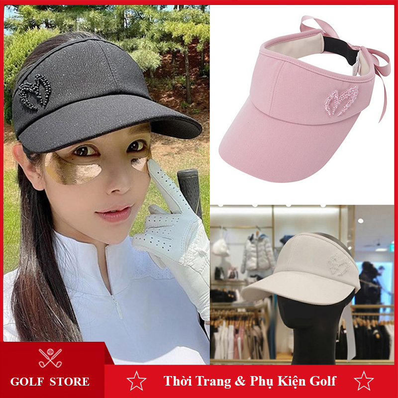 Mũ golf nữ nửa đầu MBE chống nắng thoáng khí thời trang MG040