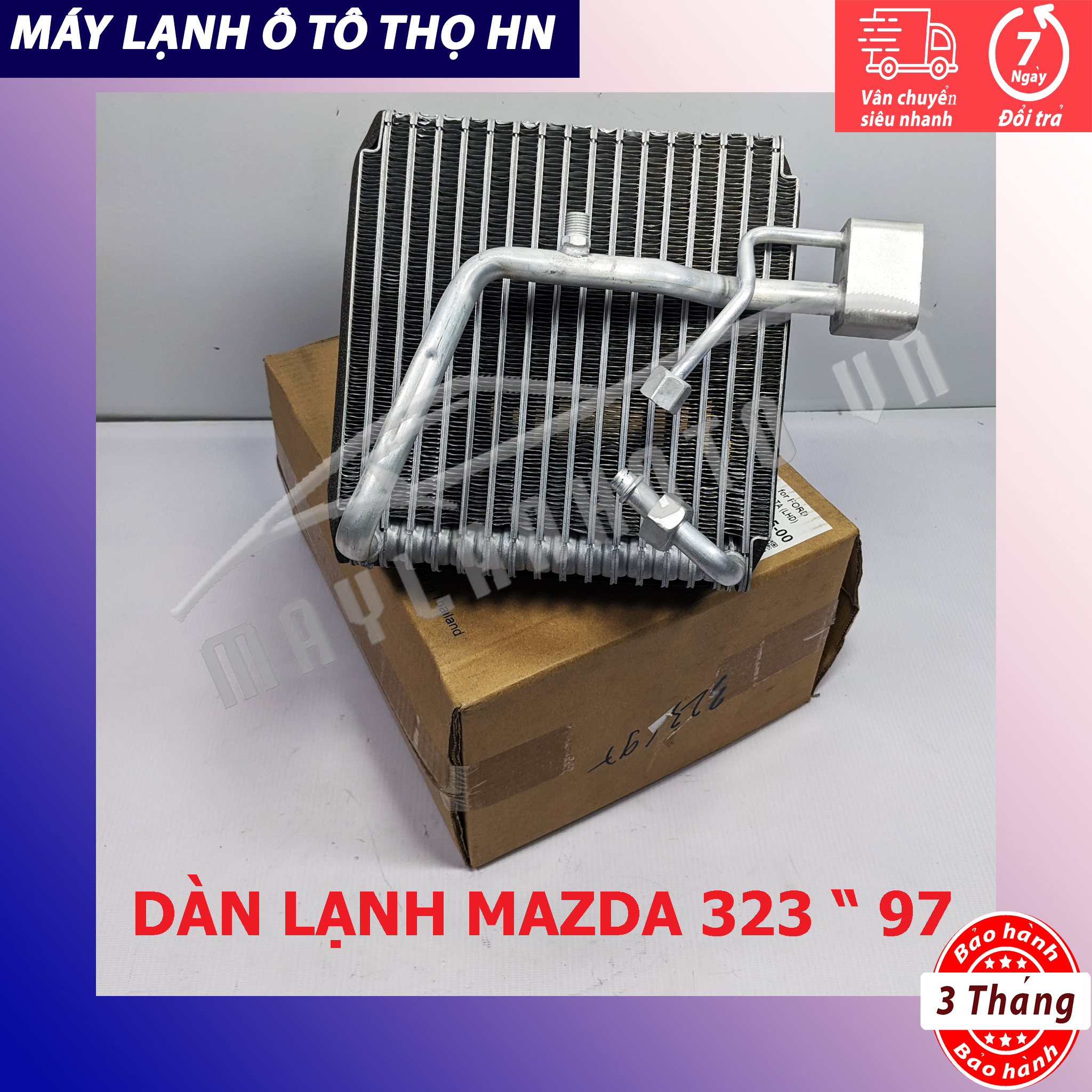 Dàn (giàn) lạnh Mazda 323 1997 Hàng xịn Thái Lan 97 (hàng chính hãng nhập khẩu trực tiếp)