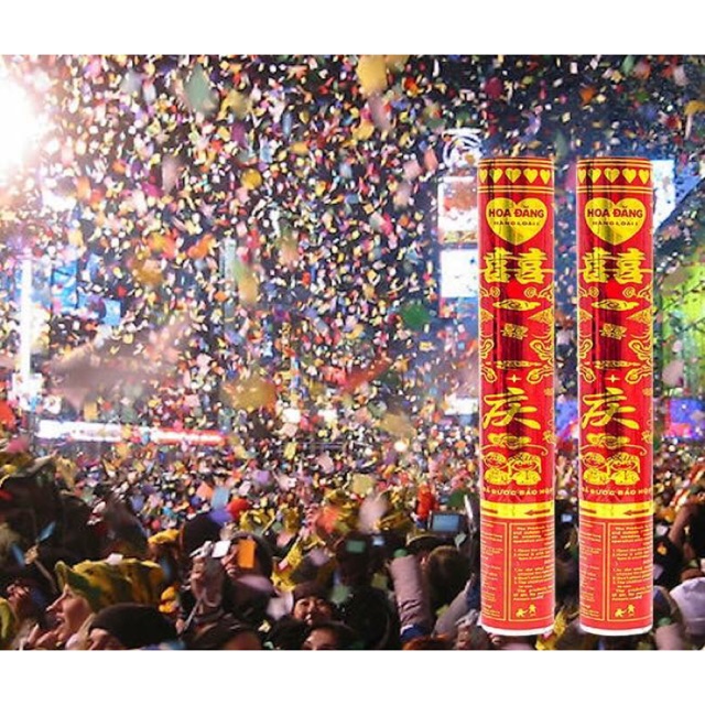 Bộ 6 cây pháo kim tuyến 40cm - loại vặn - an toàn khi sử dụng