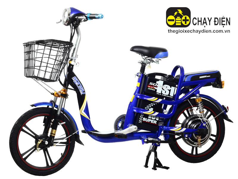 XE ĐẠP ĐIỆN SONSU BIKE NHÚN SAU