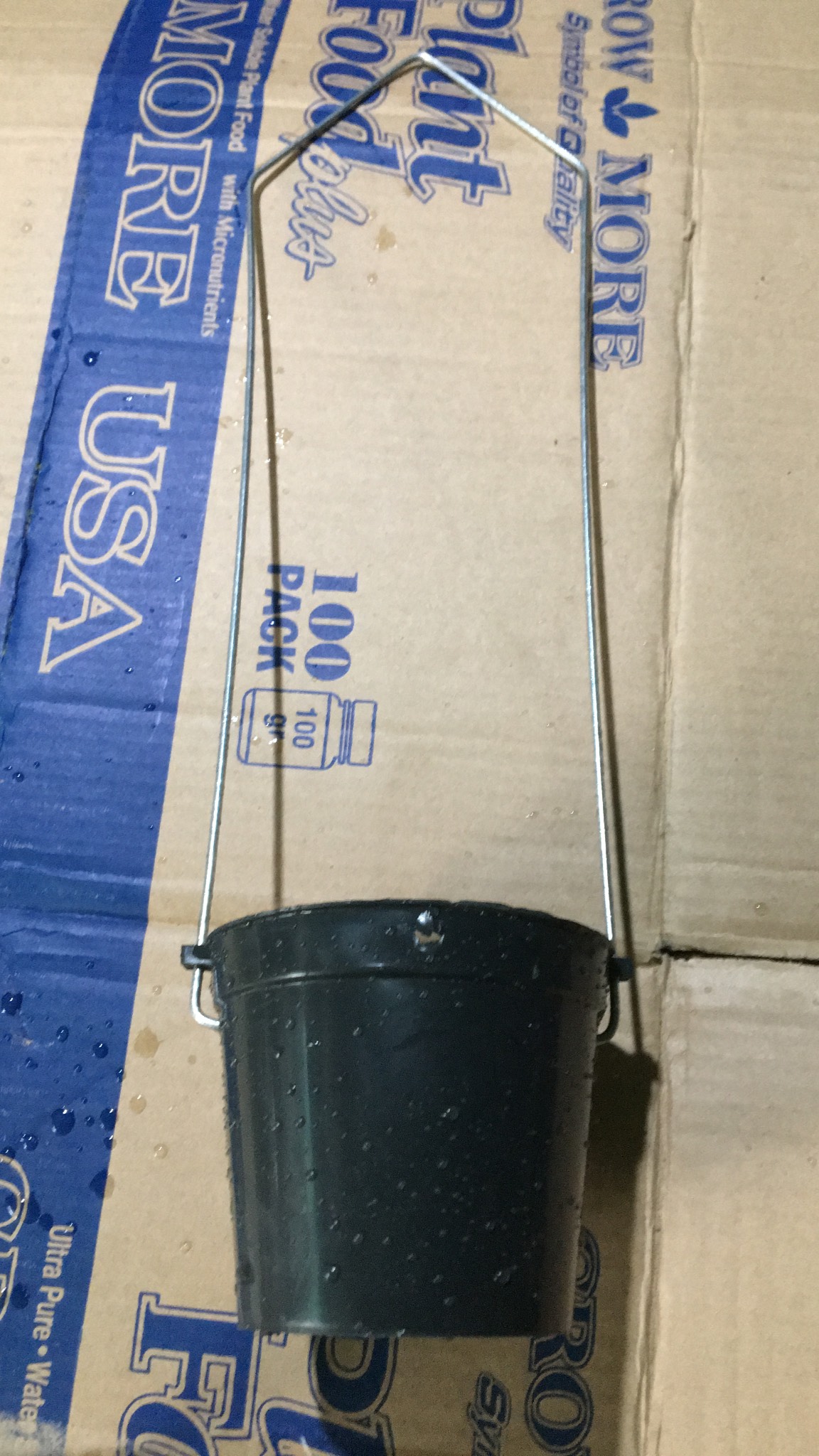 Bộ 50 chậu Bít 50 móc U kích thước chậu 10cm hoặc 12cm