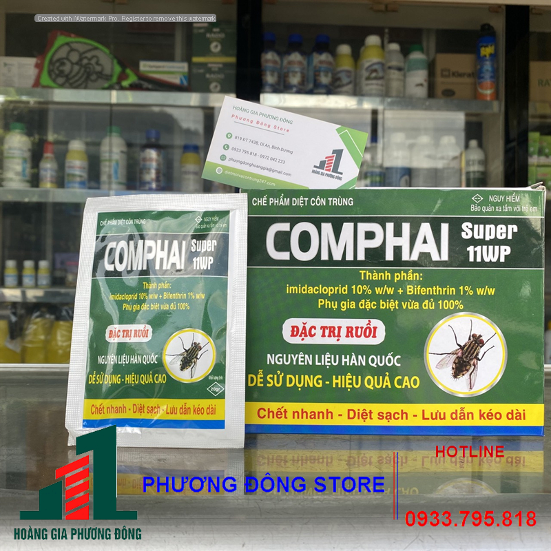 Thuốc diệt ruồi hiệu quả tận gốc Comphai super-20g