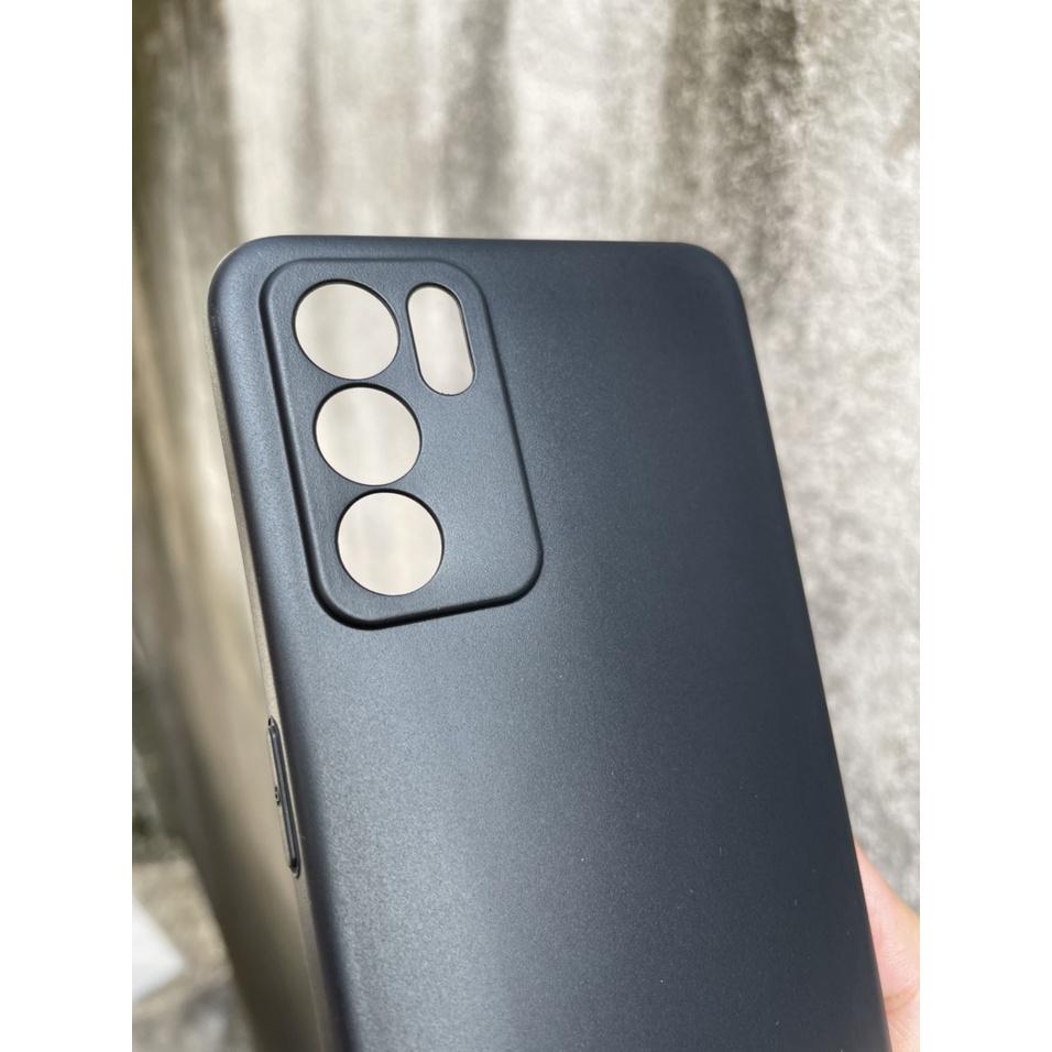 Ốp Lưng TPU Cho Oppo Reno 6 5G dẻo đen, bảo vệ Camera