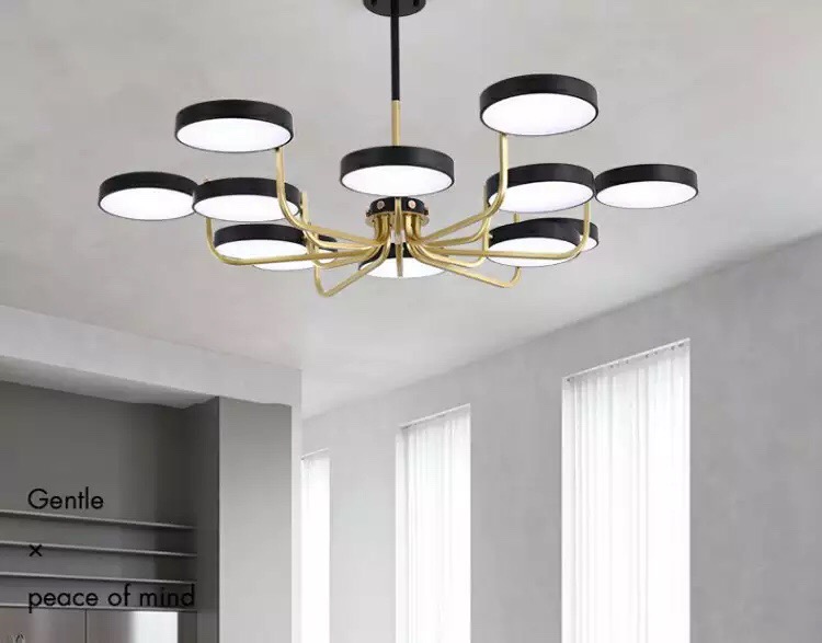 Đèn chùm trang trí bộ 12 bóng led cao cấp kiểu dáng độc đáo TH-8027-21