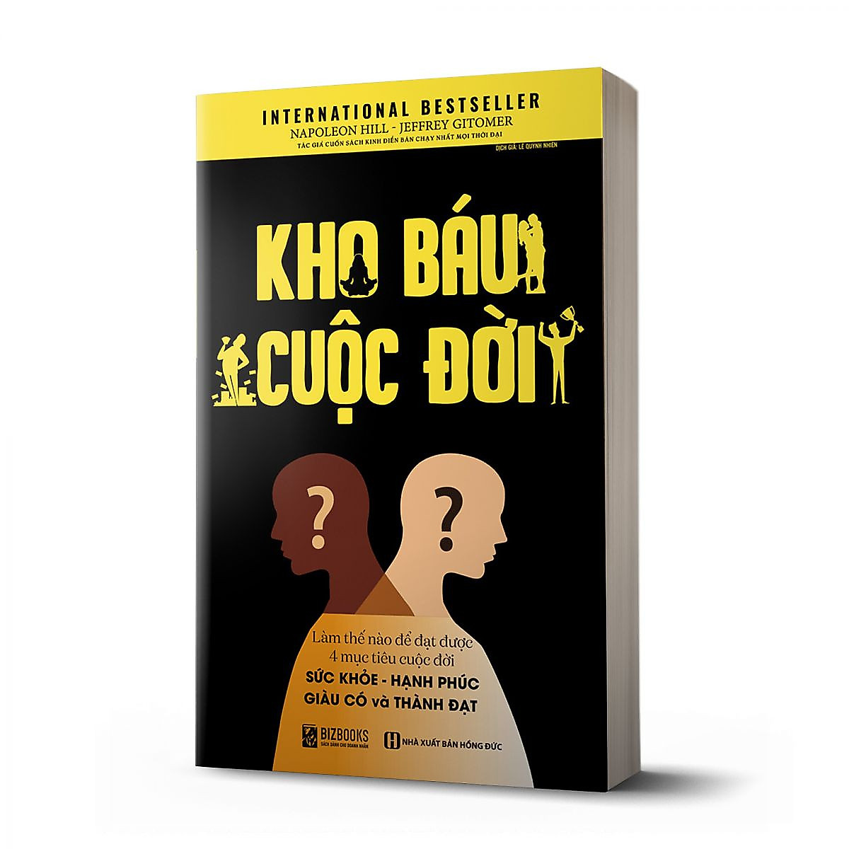 BIZBOOKS – Sách Kho Báu Cuộc Đời - Làm Thế Nào Để Đạt Được 4 Mục Tiêu Cuộc Đời: Sức Khỏe + Hạnh Phúc + Giàu Có + Thành Đạt - MinhAnBooks