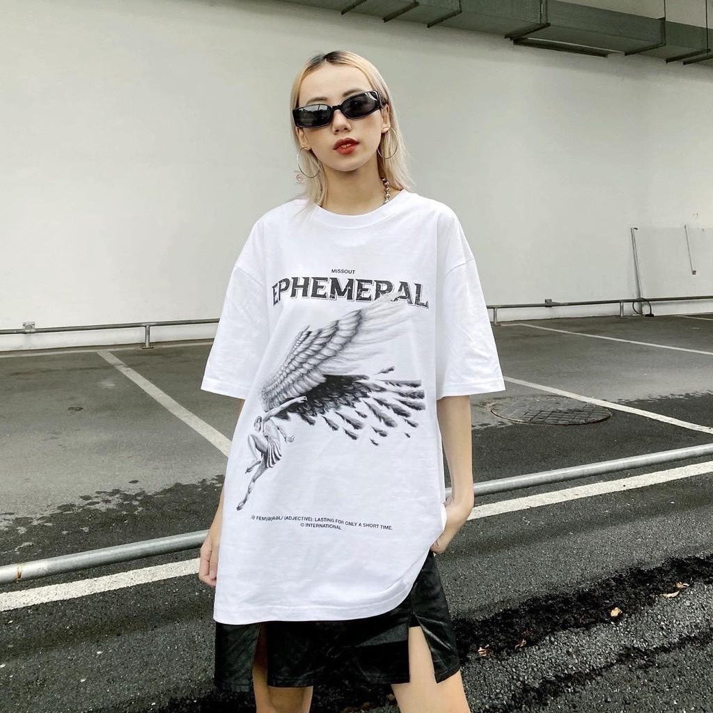 Áo Thun Local Brand Missout Angel Thiên Thần Nam Nữ Oversize Unisex Full Mạc