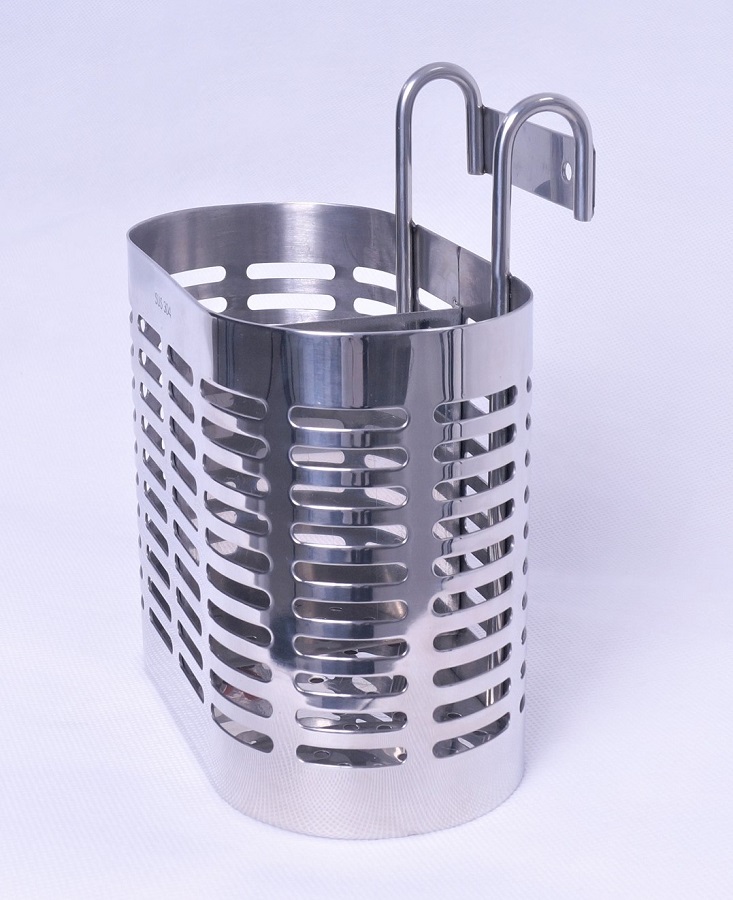 Ống đũa 2 ngăn inox 304