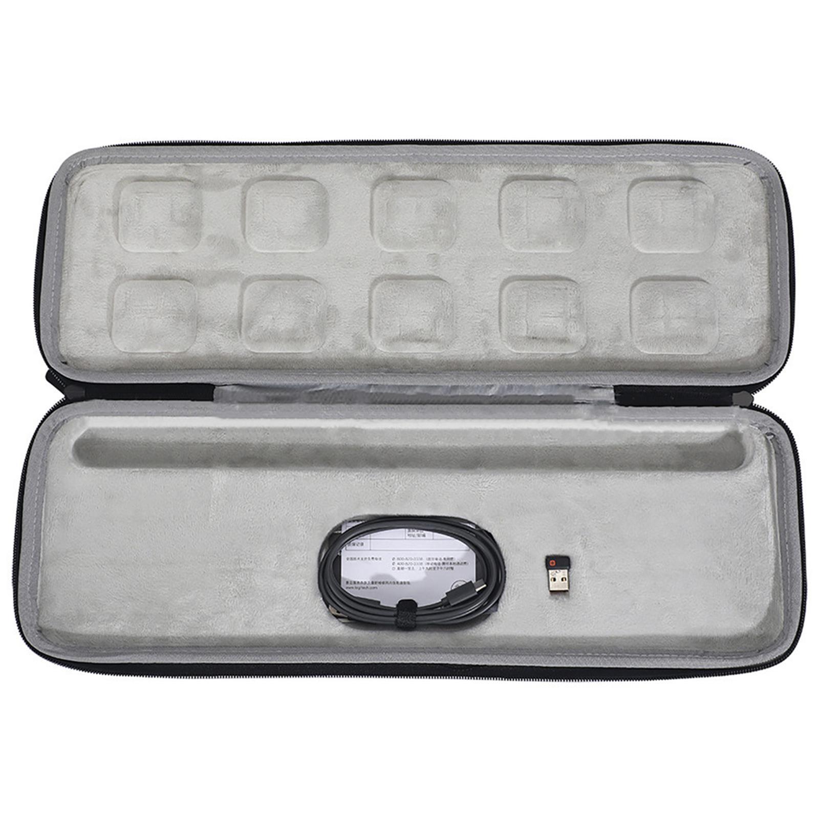 Portable Keyboard Bag Hard for Logitech Mechanical Keyboard
