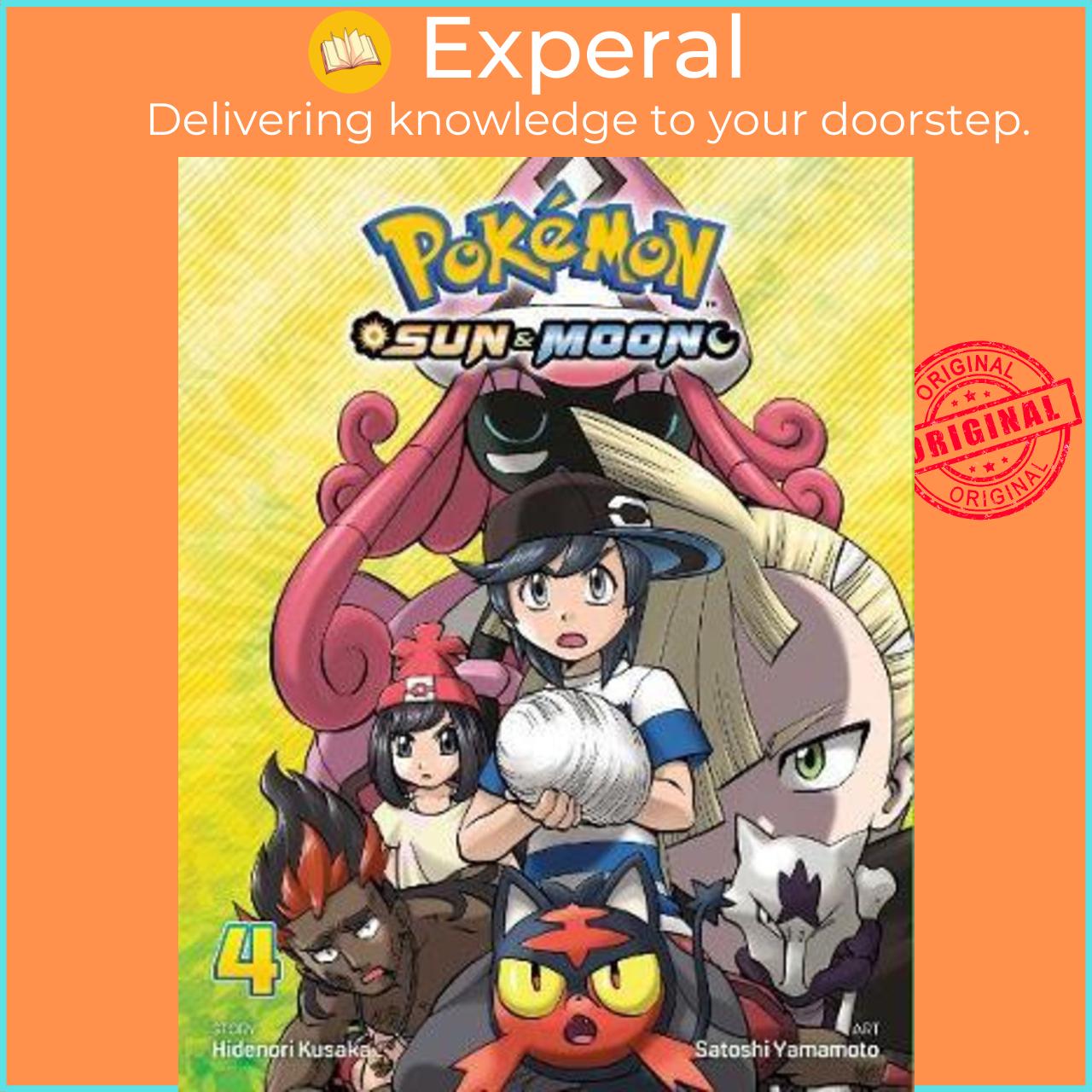 Sách - Pokemon: Sun & Moon, Vol. 4 by Hidenori Kusaka