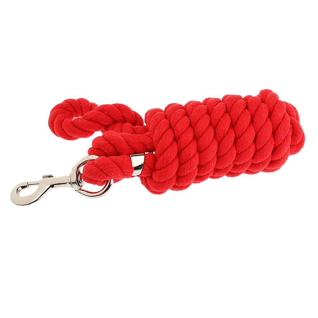 Soft Padded Adjustable Horse Headcollar  + 2.5 Meters Lead Rope