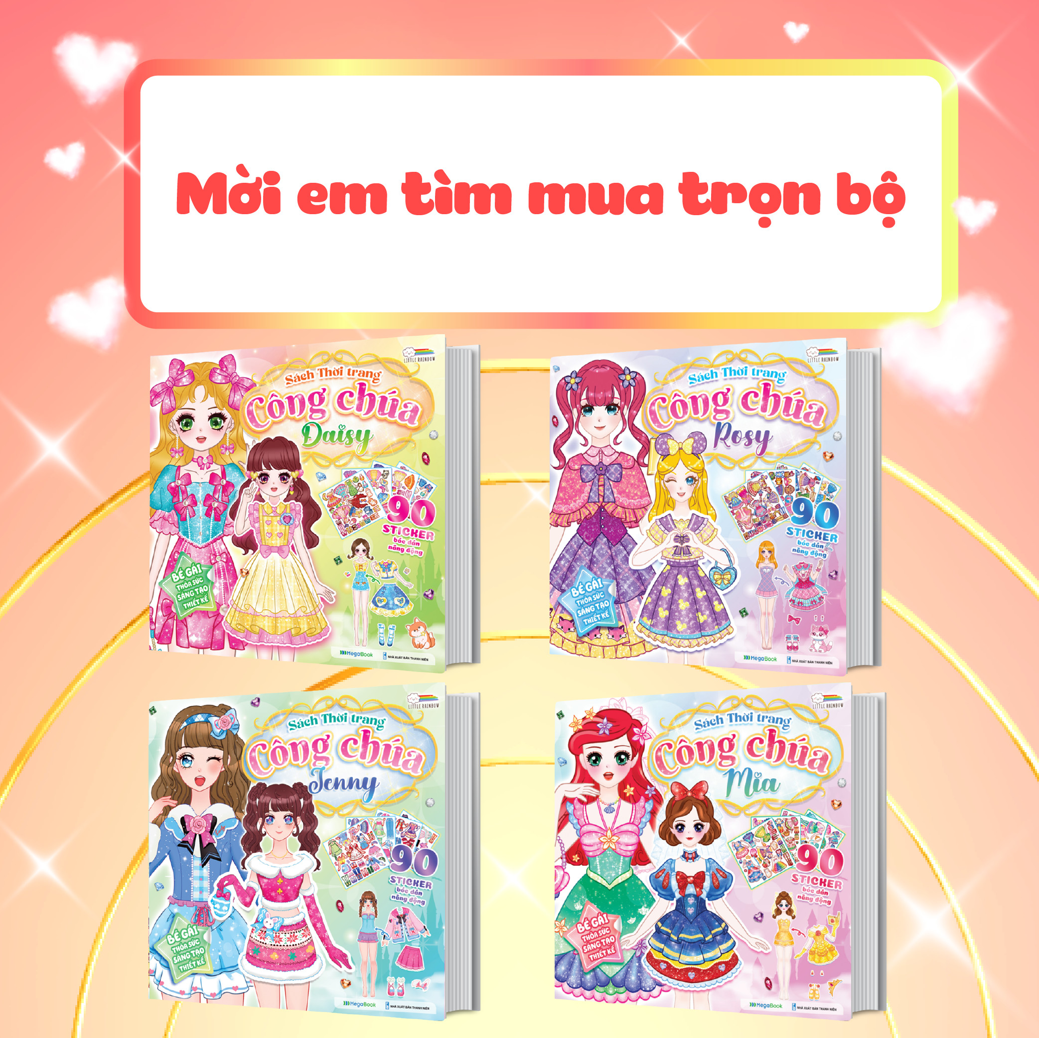 Sách thời trang Công chúa Daisy