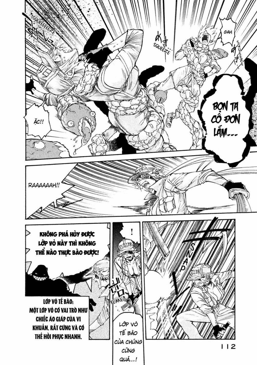 biệt đội tế bào black - hataraku saibou black chapter 4 16