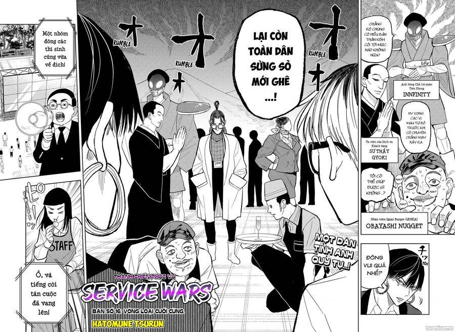 service wars - thánh chiến phục vụ chapter 16 2