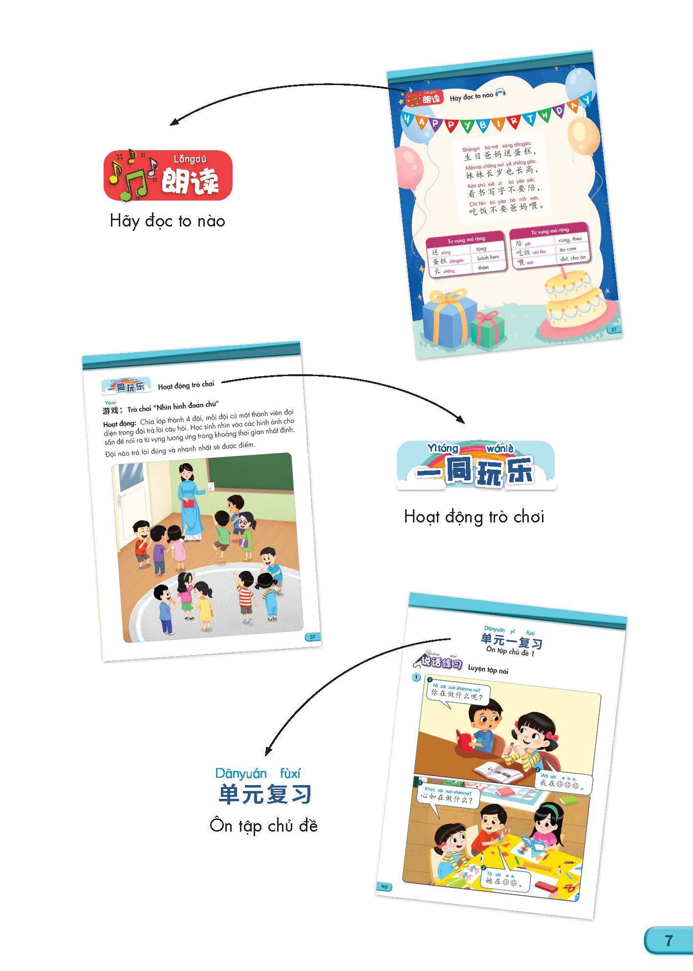 Sách tiếng Trung Quốc 4 - Sách bài học Tập 1 &amp; 2