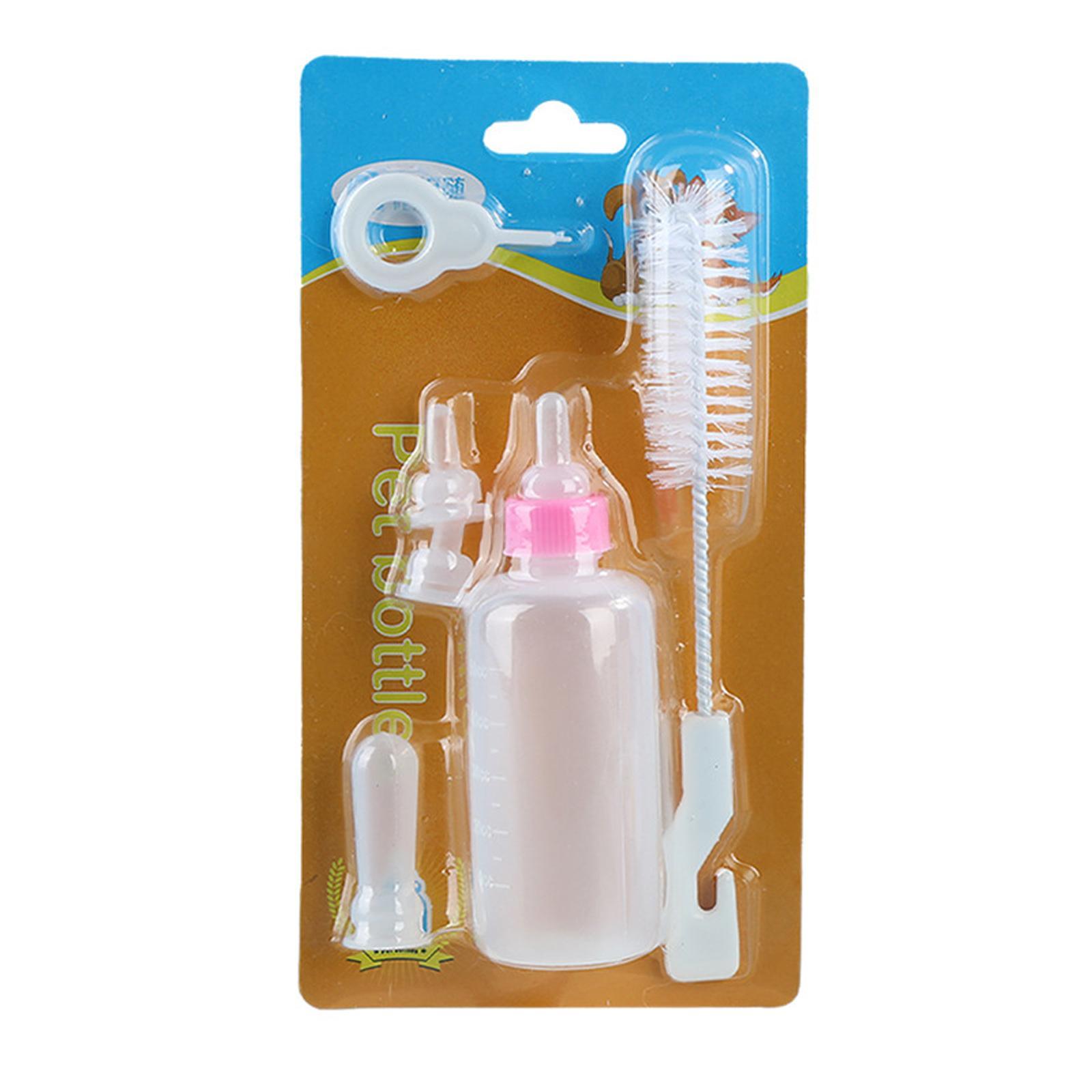 Pet Feeder Bottle Kit Nursing Milk Bottle Professional Feeder Bottle for Drinking