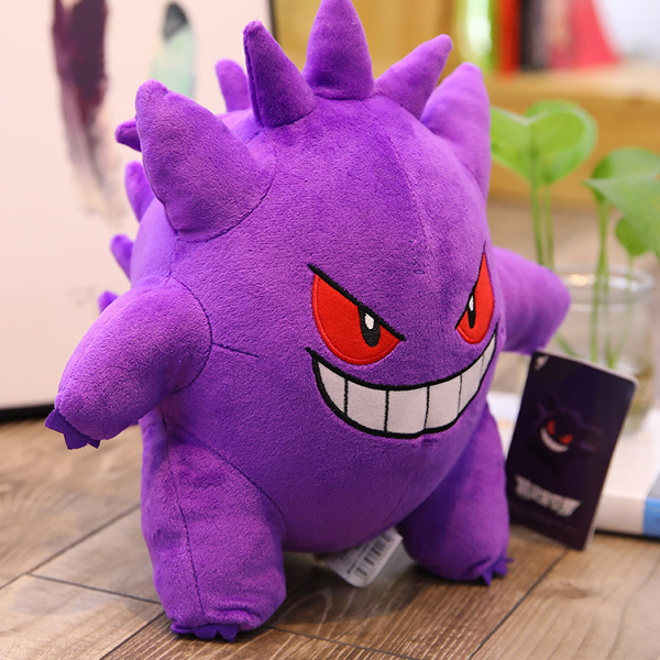 Gấu Bông Pokemon Gengar Ma Quái Màu Tím (30 Cm) Gb127 (Tặng 1 Miếng Che Mắt Đi Ngủ Gấu Trúc Panda)