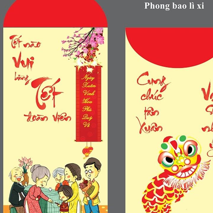 100 Bao Lì Xì Tết 2022 (Hàng Đẹp)