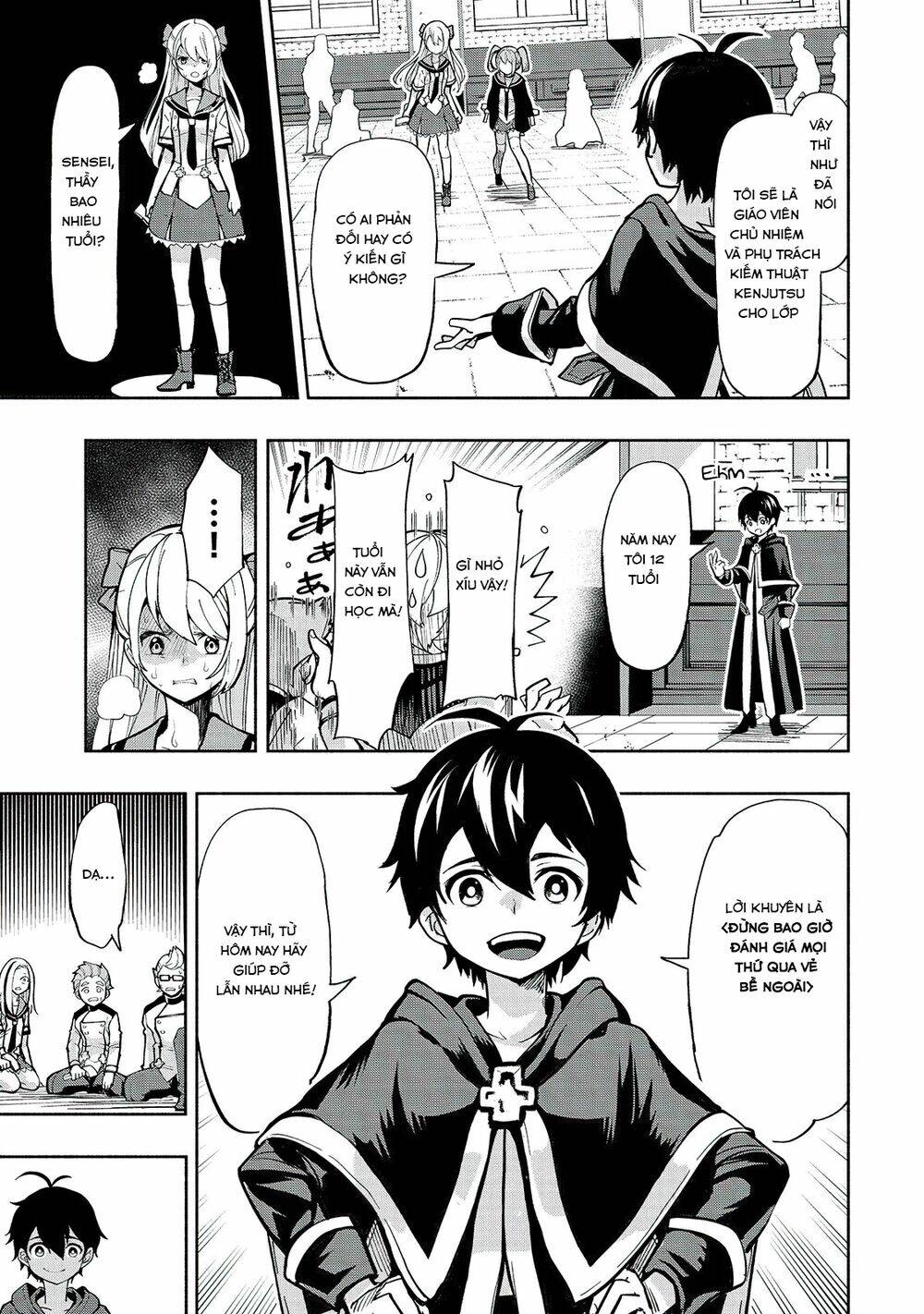 thánh kiếm tái sinh chapter 1.5 11