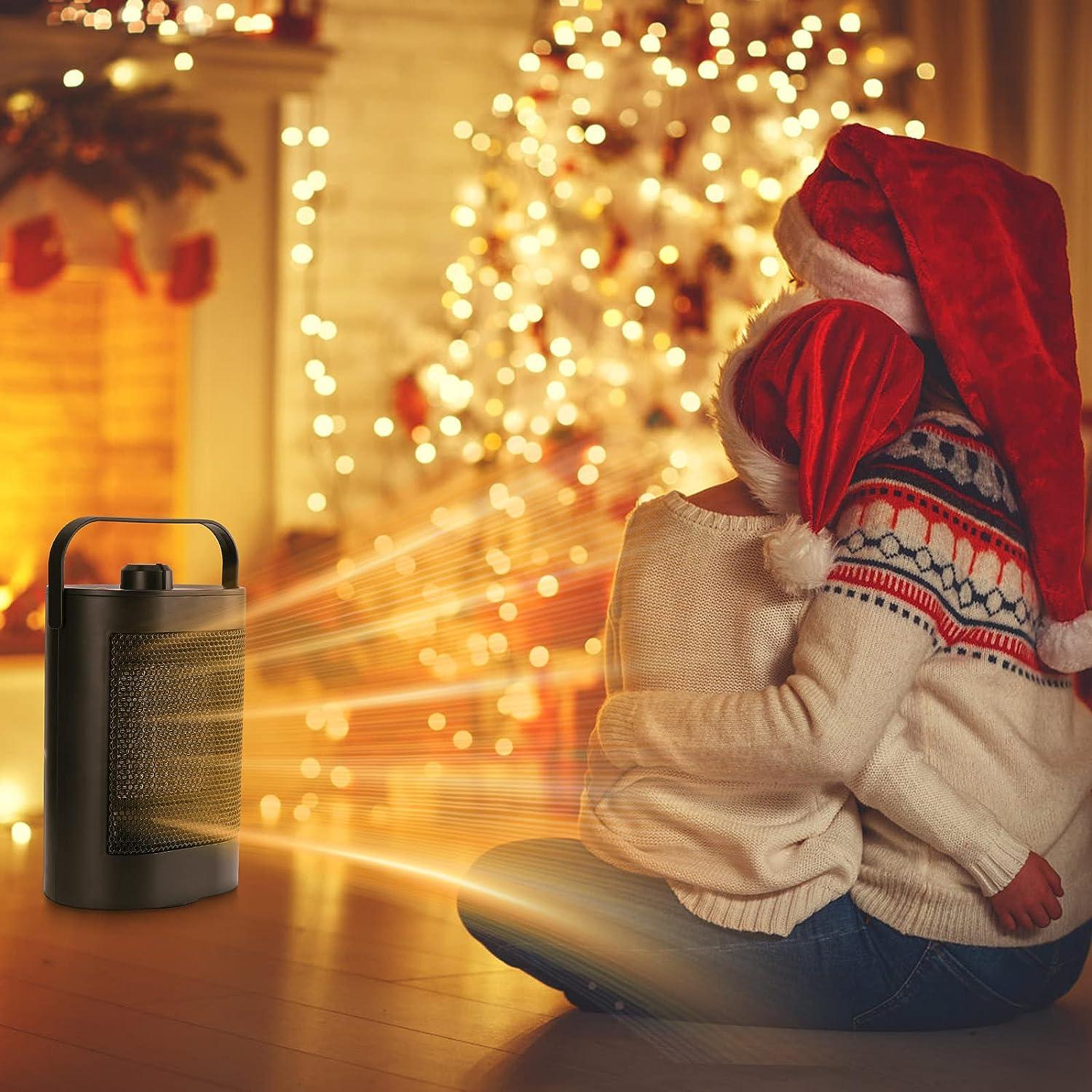 Máy sưởi không gian bằng điện mini Quạt sưởi tiết kiệm năng lượng bằng gốm, Máy sưởi không gian di động cho phòng tắm, văn phòng, phòng khách