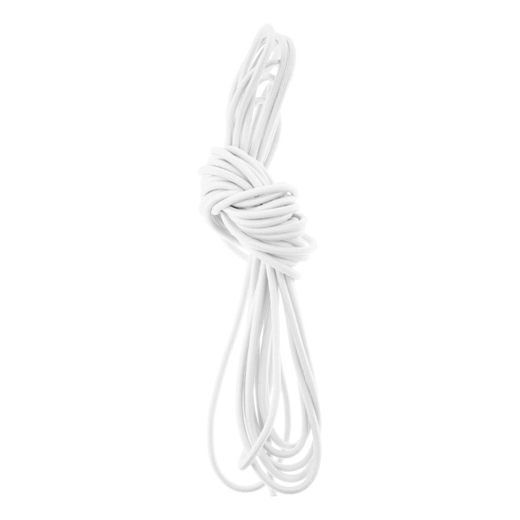 3mm Strong Elastic Round Bungee Rope Shock Cord Tie Down Boats Trailers Roof Rack 100m 50m 30m 20m 10m 5m 2m 1m 0.5m - Various Colors