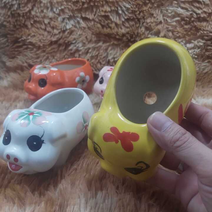 Chậu Trồng Cây Mini gốm sứ Bát Tràng cao cấp - Chậu Trồng Cây Để Bàn – Chậu Cây Cảnh Mini chưng bàn làm việc, bàn học