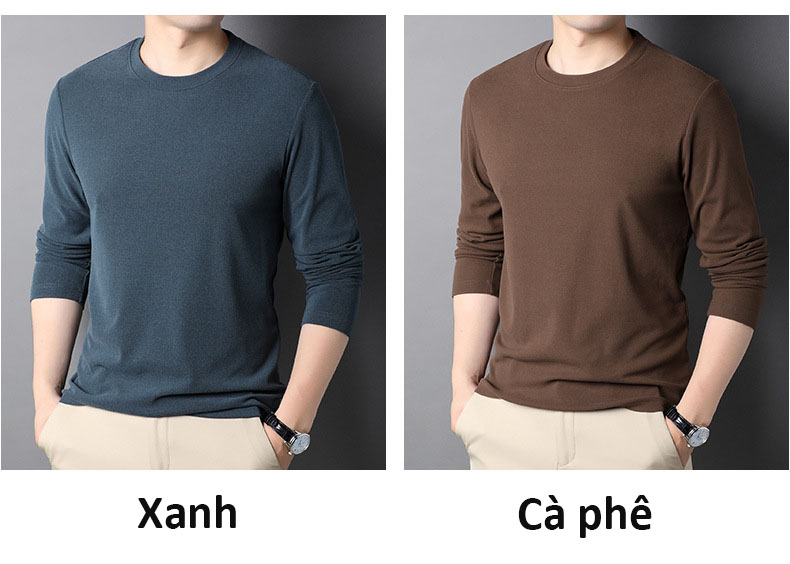 Áo thu đông nam dài tay thời trang, phong cách trẻ trung - 863