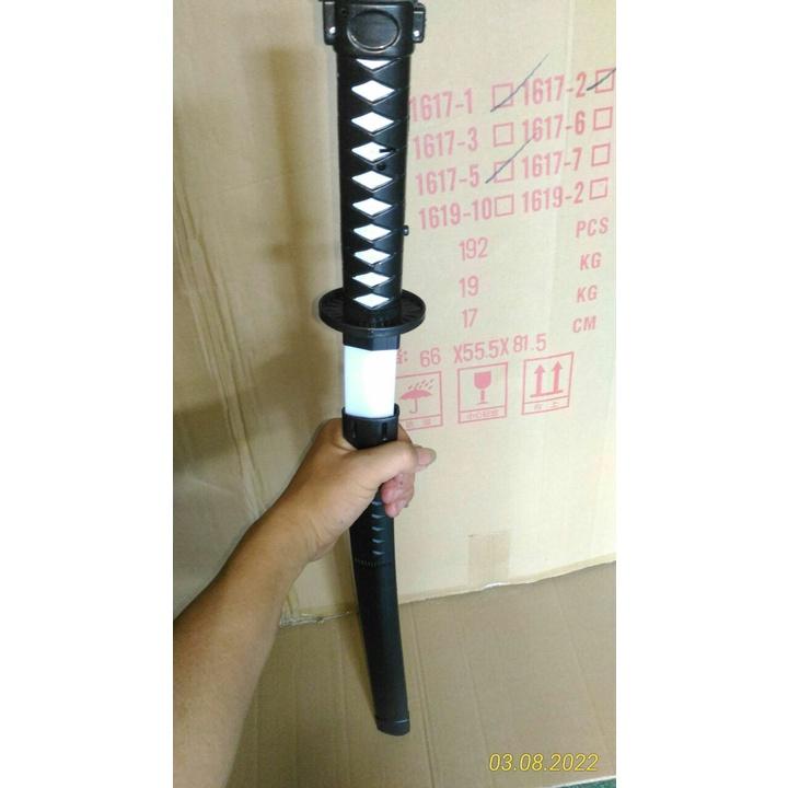 Đồ chơi kiếm phát sáng katana Samurai nhật có đèn led âm thanh,Dài 67cm đồ chơi vận động cho bé tặng3 pin