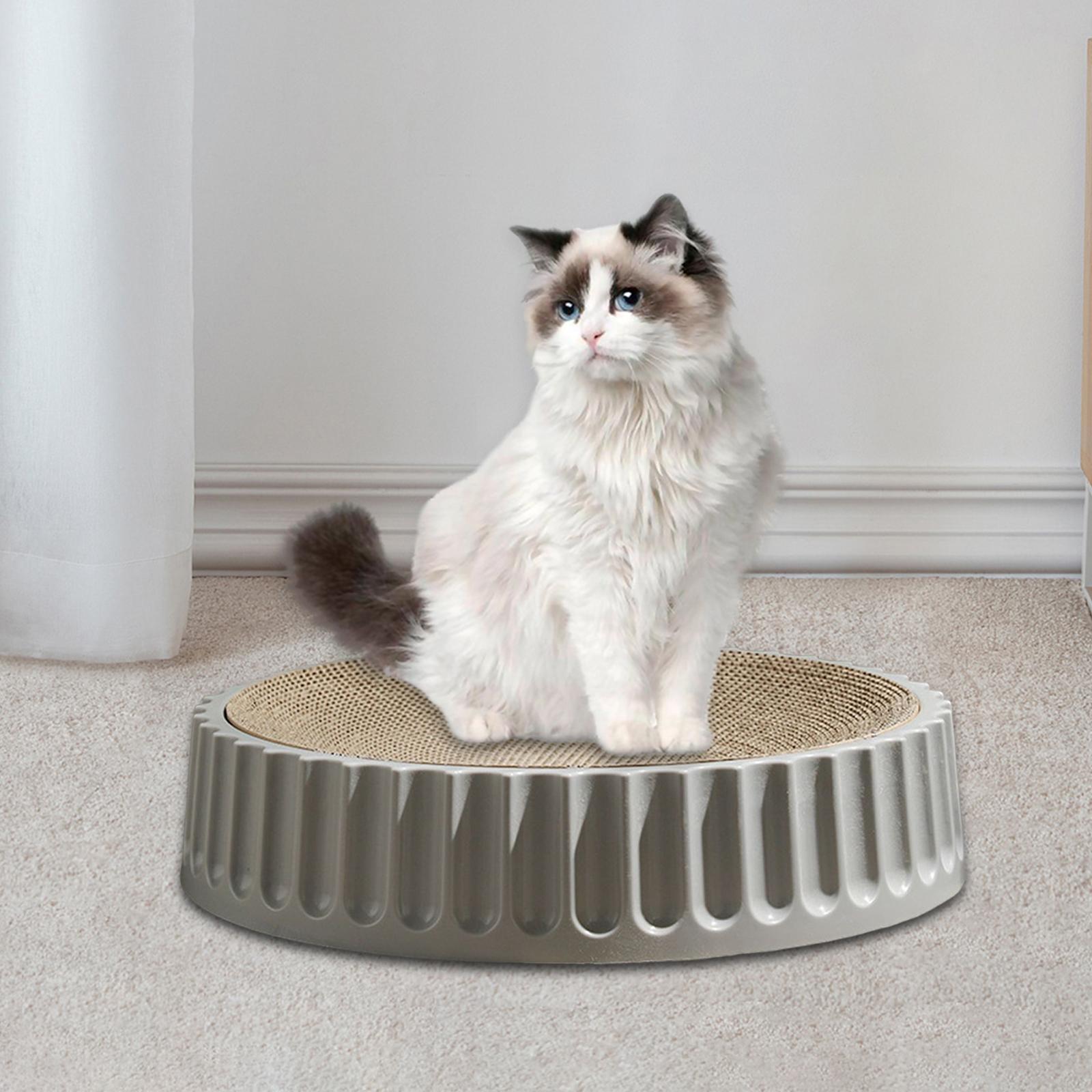 Pet Cat Scratcher Pad Scratching Board Toy Corrugated Cardboard Pet Supplies