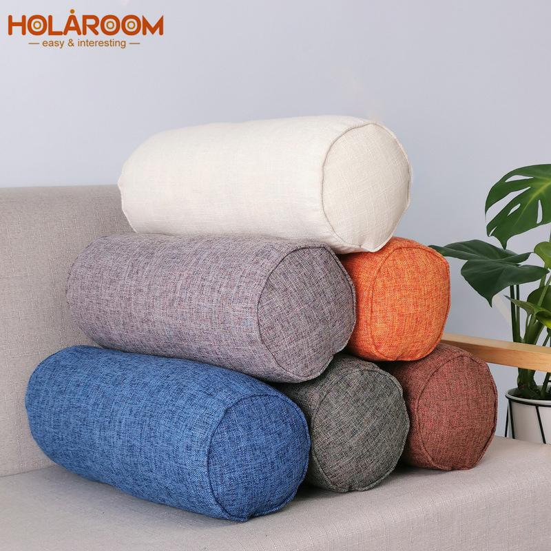 Dài Gối Bên Trong Thân Tròn Đệm Lót Hình Chữ Nhật Ngủ Ngủ Trưa Gối Giả Vải Lanh Cotton Đệm Nhà Trang Trí Phòng Ngủ