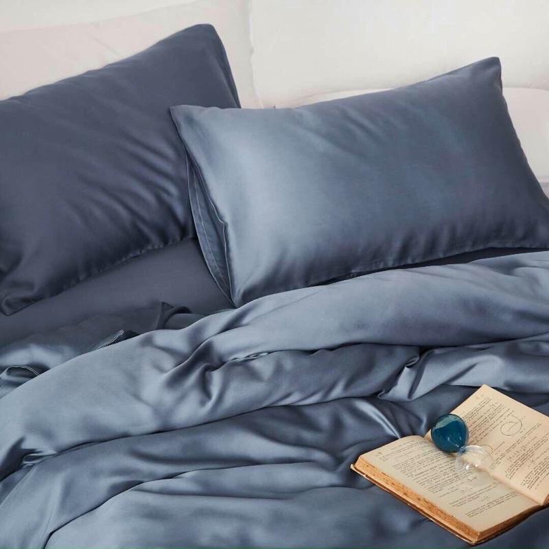 Bộ chăn ga gối Tencel 60s cao cấp full mầu