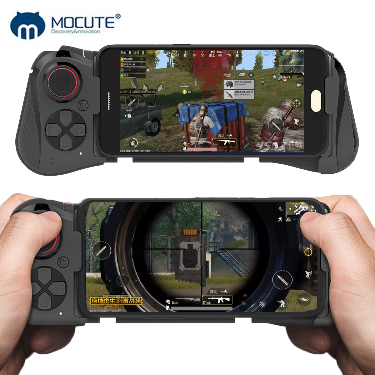 ROGTZ Tay Cầm Chơi Game Mobile Bluetooth 058 - Hàng Nhập Khẩu