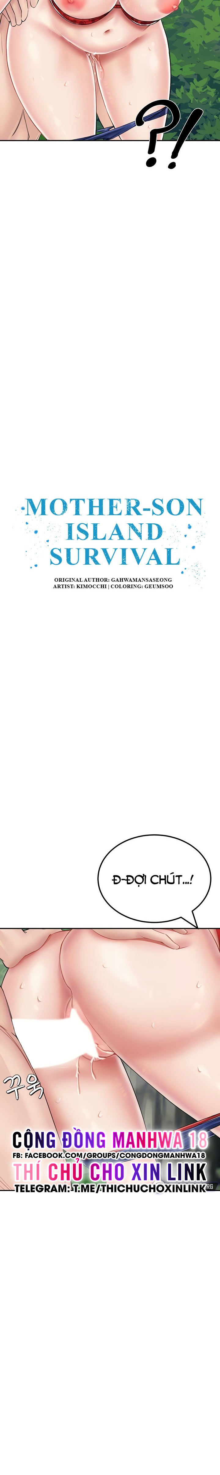 sinh tồn trên đảo hoang cùng mẹ yêu chapter 18 4