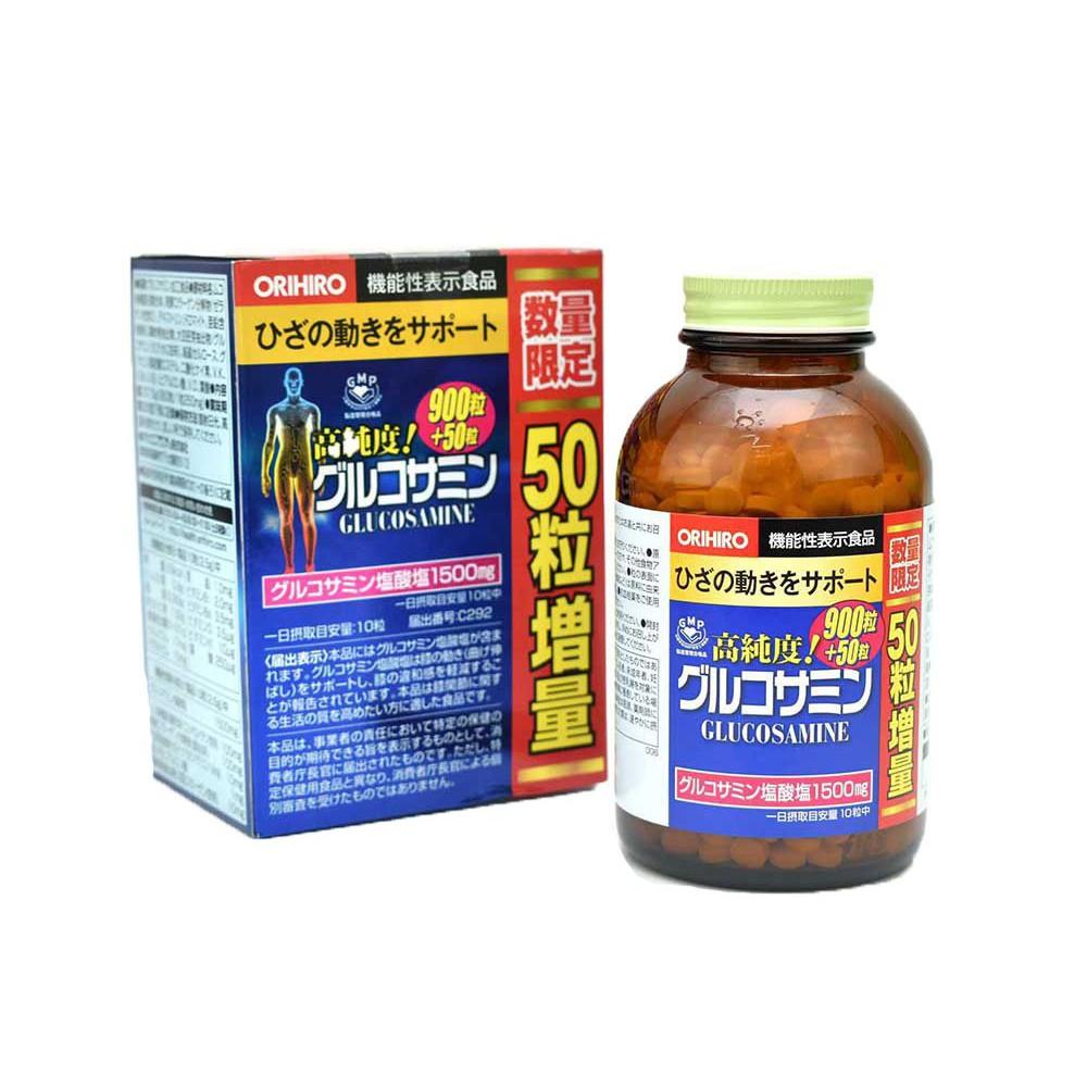 Viên uống  ORIHIRO Glucosamine giảm đau xương khớp 950 viên/hộp