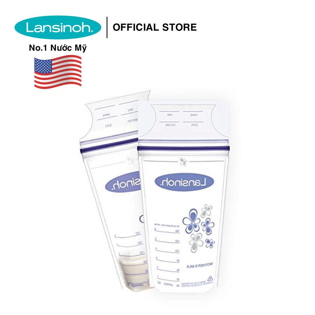 Túi trữ sữa Lansinoh 180ml (25 túi/hộp)