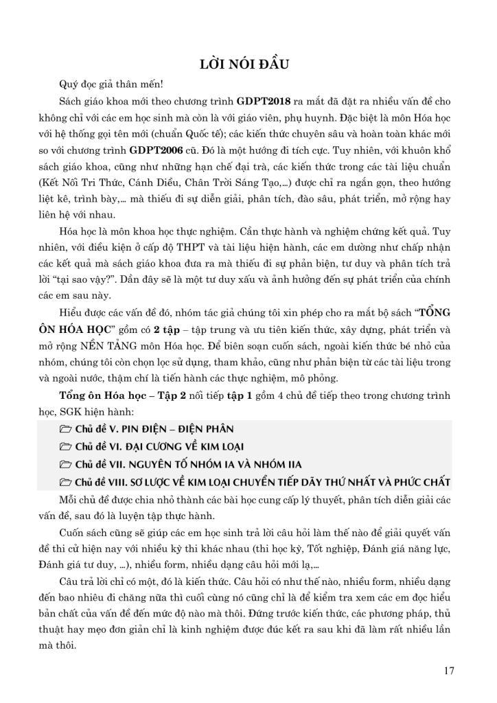 Sách - Tổng Ôn Hóa Học - Tập 2