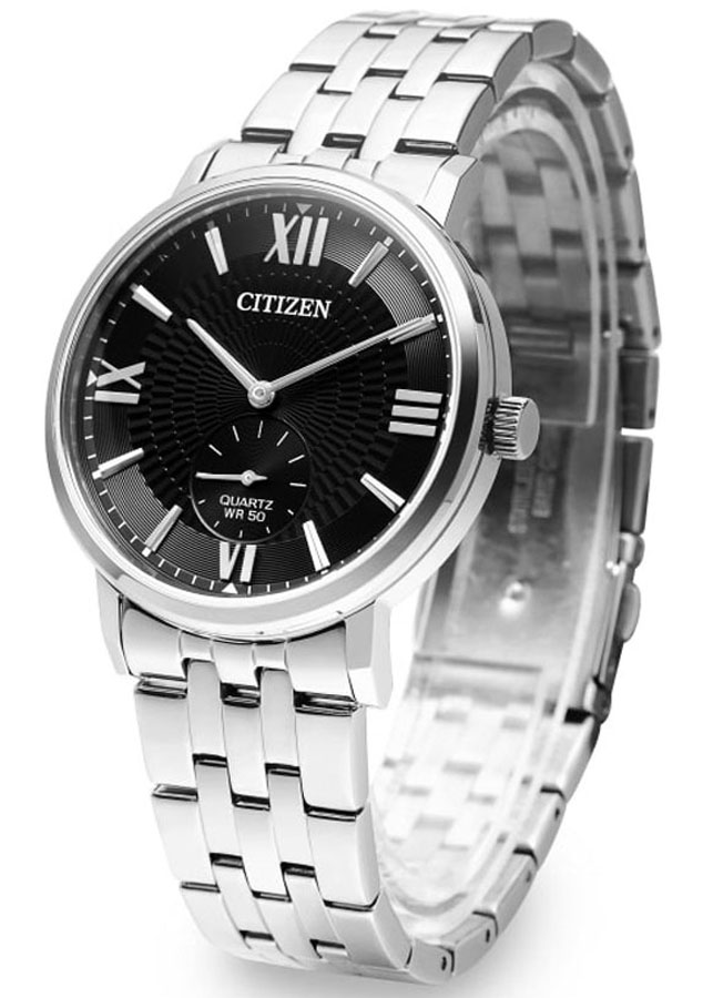 Đồng Hồ Nam Citizen Dây Thép Không Gỉ BE9170-72E - Mặt Đen