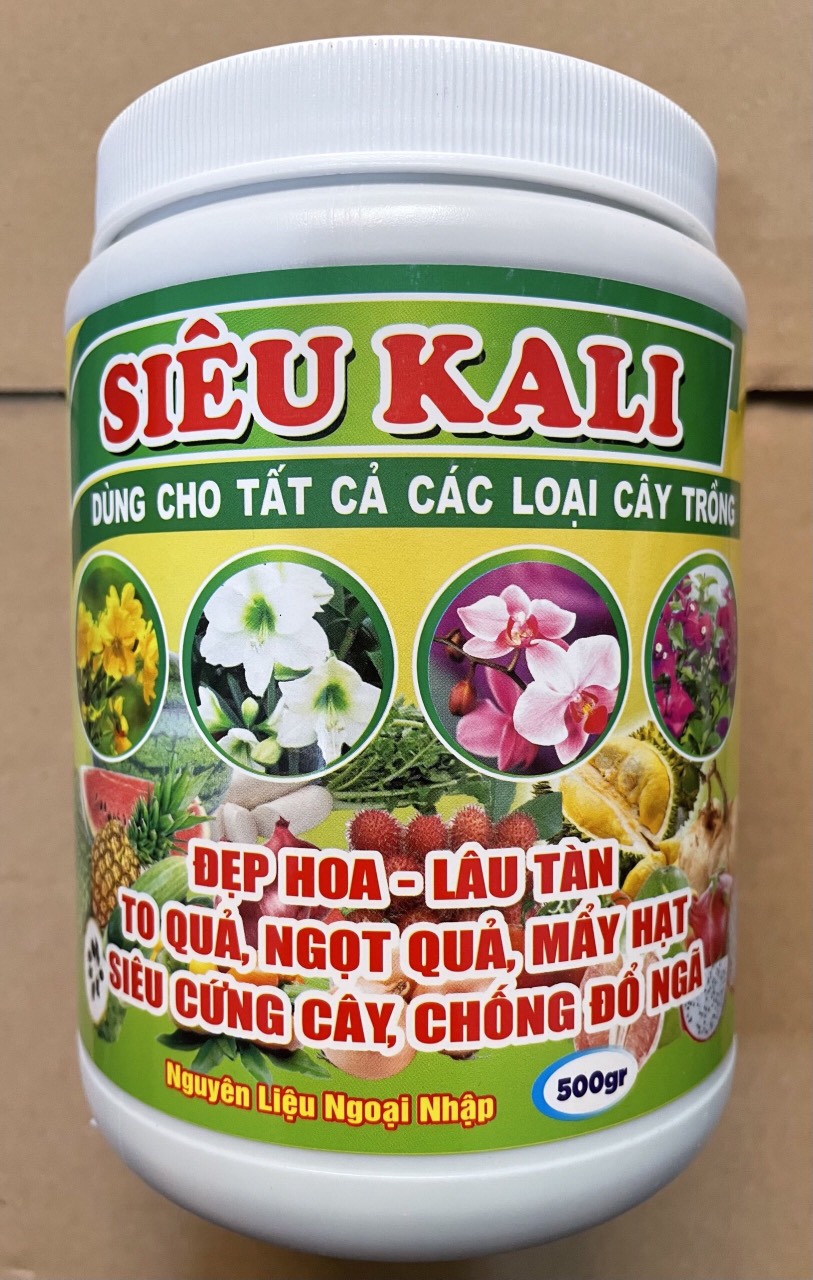 Phân bón vi lương siêu kali - chai 500 gram bomax