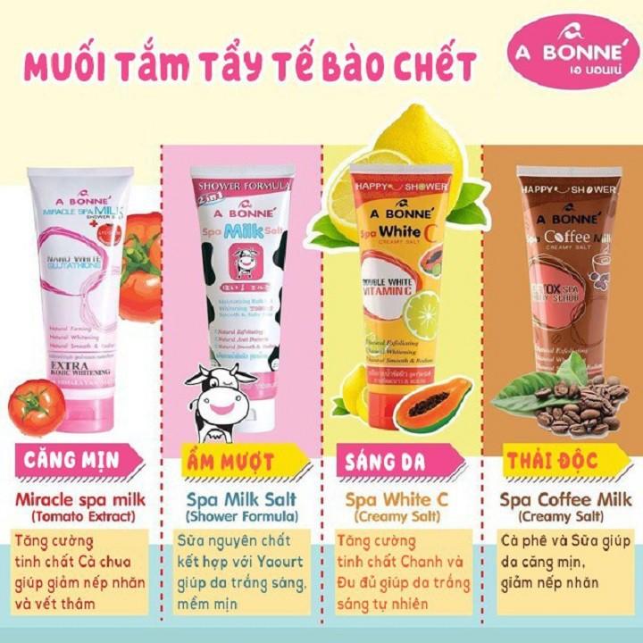 Muối tắm sữa A Bonne Spa 350g dạng tuýp