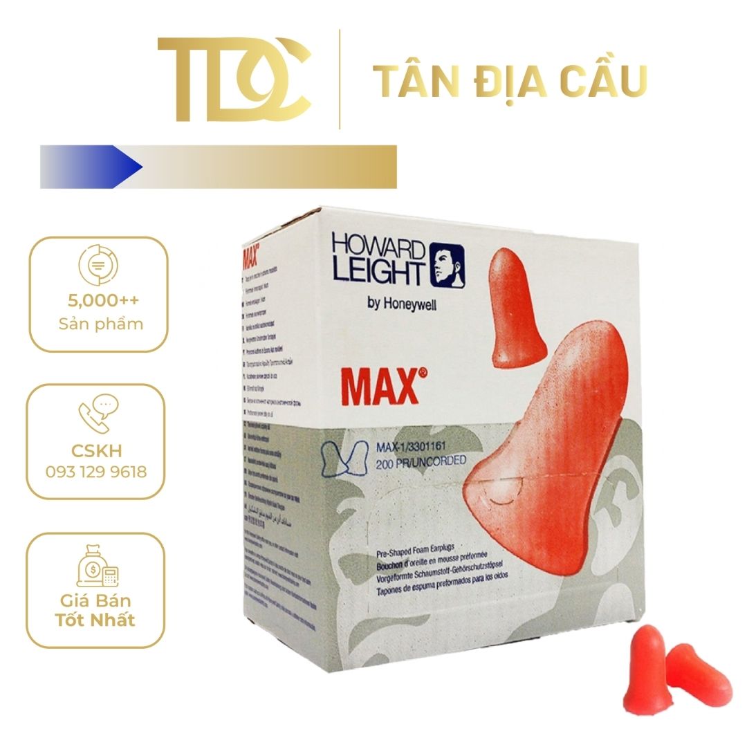 Nút Tai Chống Ồn Howard Leight MAX-1-D