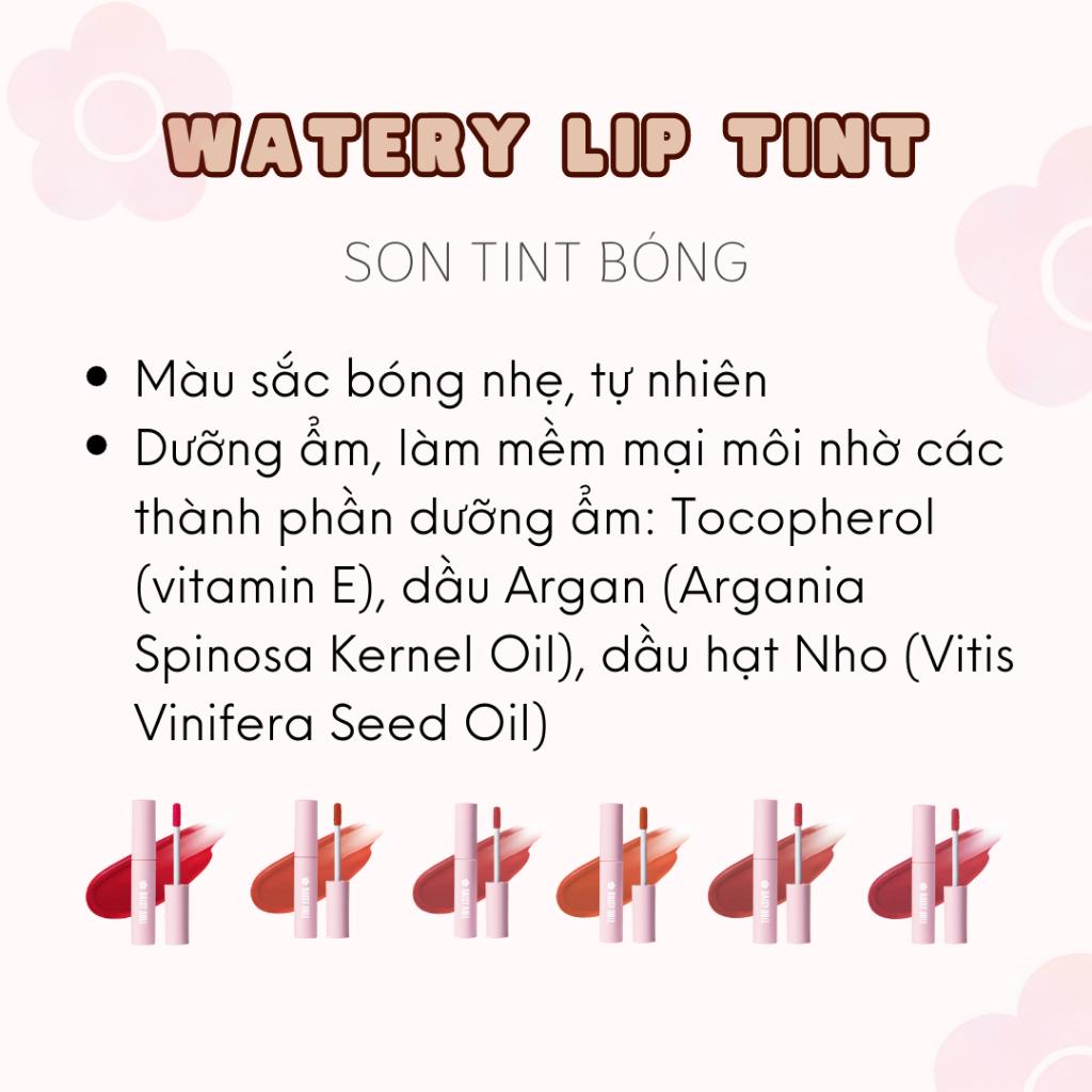 Son Tint Dạng Kem Bóng Daisy Doll By Mary Quant Nhật Bản Cho Đôi Môi Mọng Nước, Căng Mướt R-02 Terracotta Red 5g