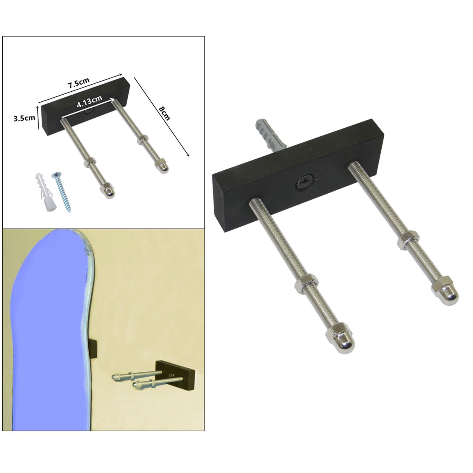 Skateboard Wall Mount Longboard Decks Display Rack Storage Holder Bracket