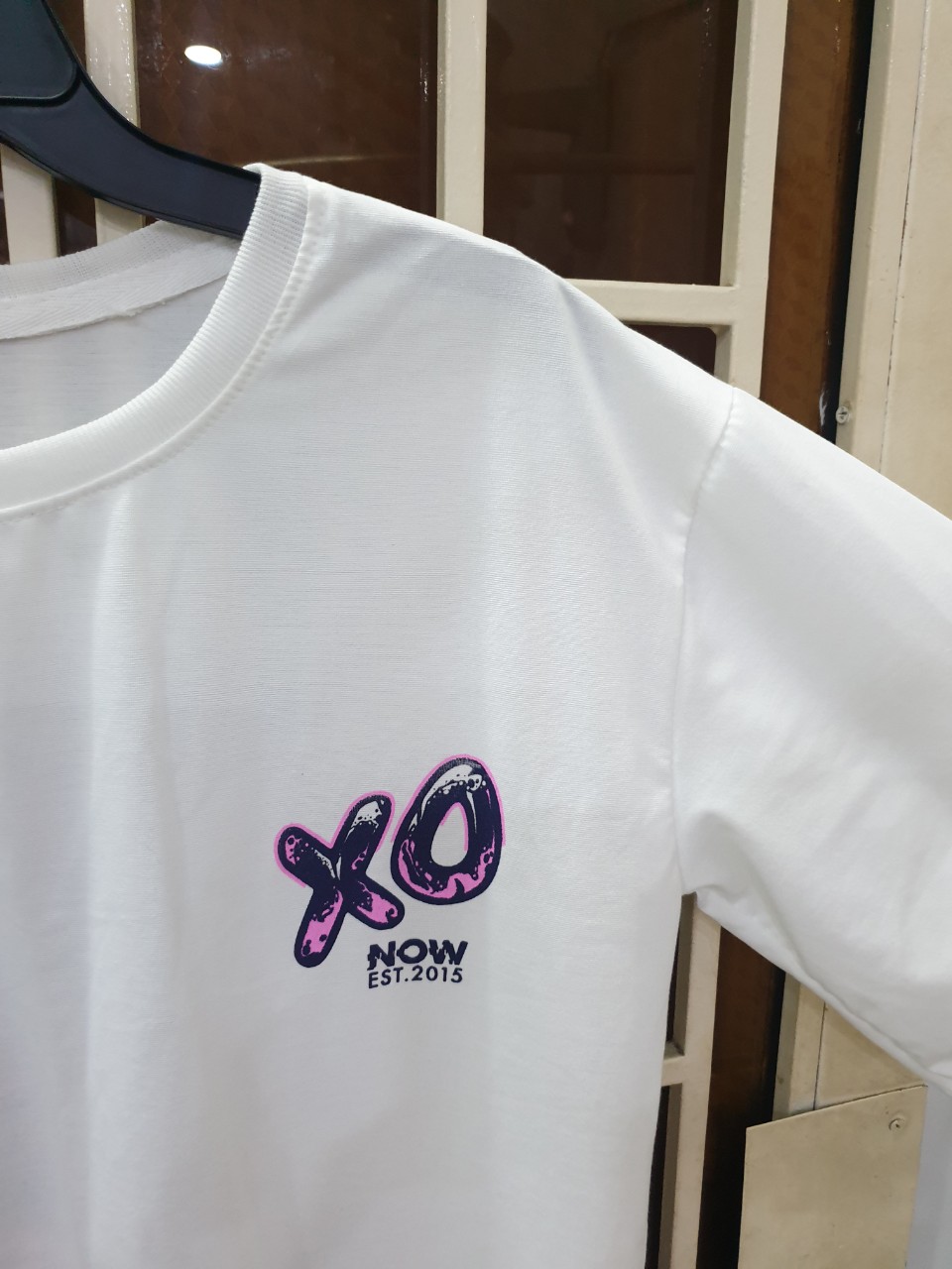 ÁO THUN UNISEX NAM NỮ form rộng tay lỡ XOXO- Free size 40-70kg -Dành cho cả Nam và Nữ - LEE'S