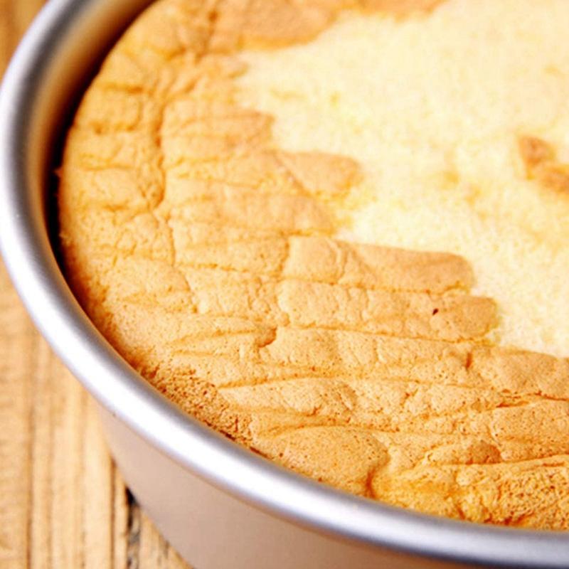 Phụ Kiện Nhà Bếp 4 Gói Bánh Tròn Tín Không Dính Sâu Nhôm Vòng Bánh Chảo Có Đế Rời