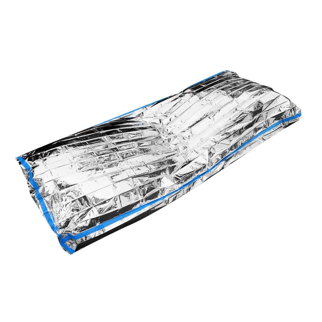 200 x 100cm Lightweight Portable Waterproof Reusable Camping Outdoor Emergency Survival Sleeping Bag Thermal Blanket